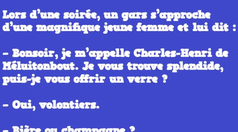blague le texan et le français