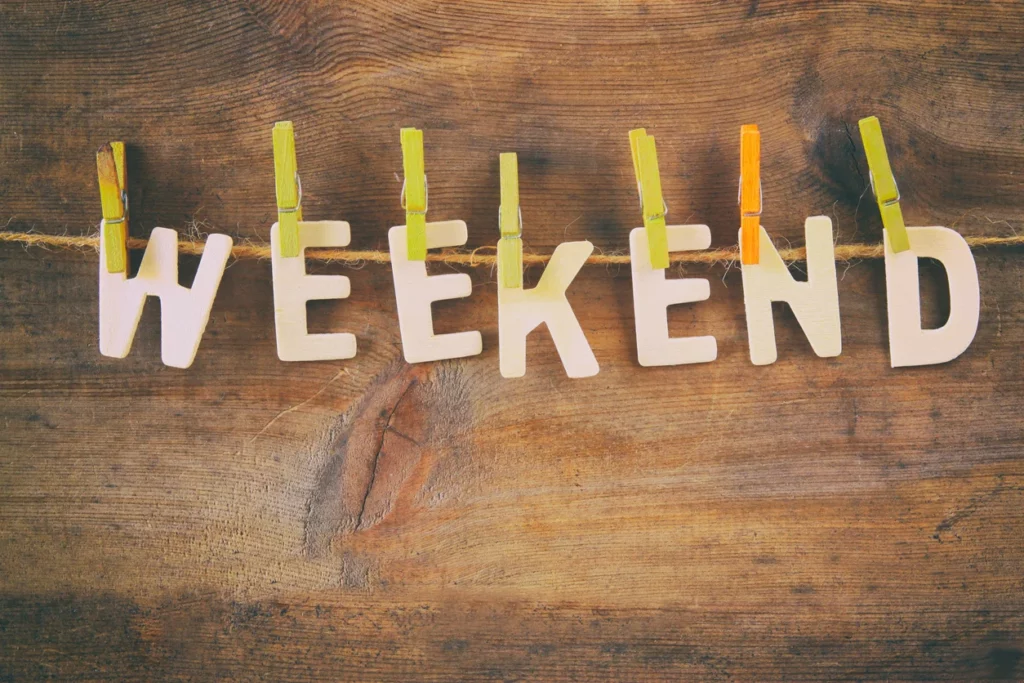  10 conseils pour passer un bon week-end 