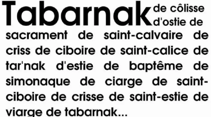 parlez québécois