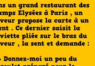 Blague Le client et le serveur
