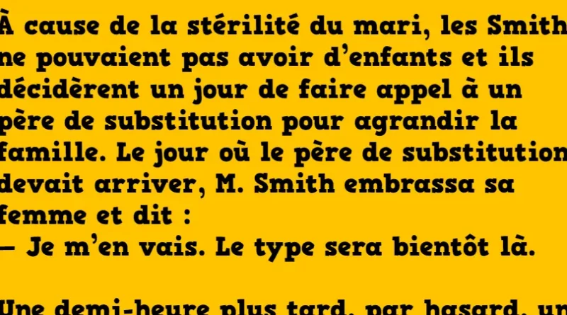 Blague La dame stérile et le canon du photographe !