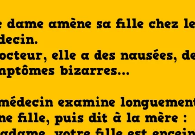Blague des symptômes assez bizarres