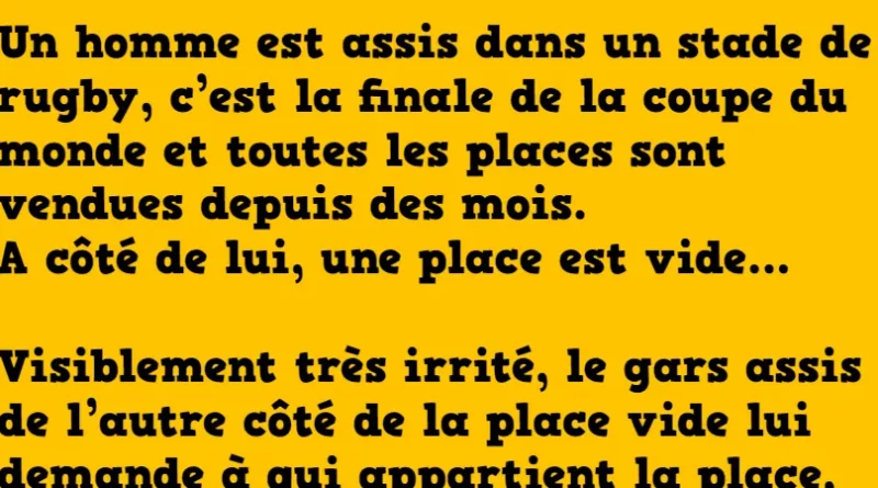 Blague la finale de la coupe du monde (1)
