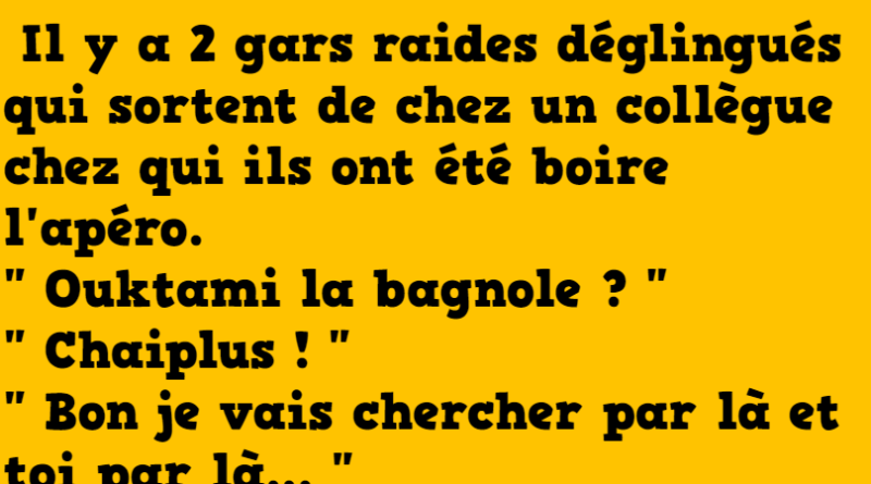 Blague signe distinctif