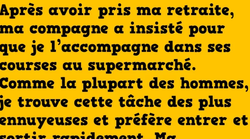 Histoire La lettre du supermarché