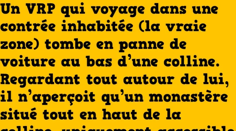 blague Le mystère du bruit