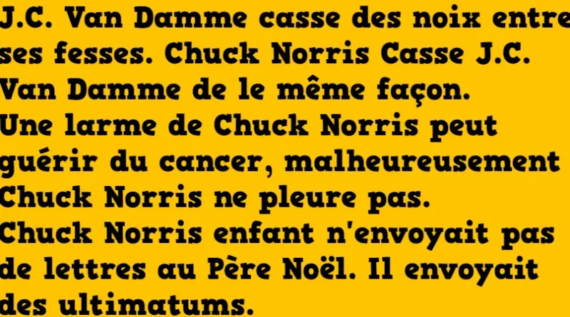 chuck norris facts