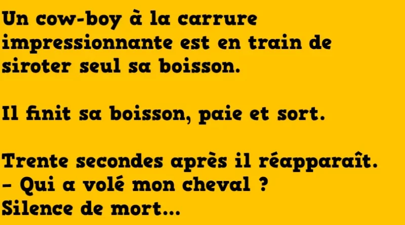 blague comme à carson city