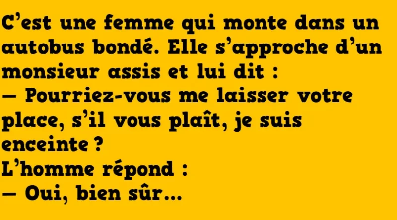 blague je suis enceinte