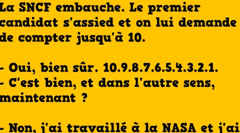blague la perle rare chez EDF