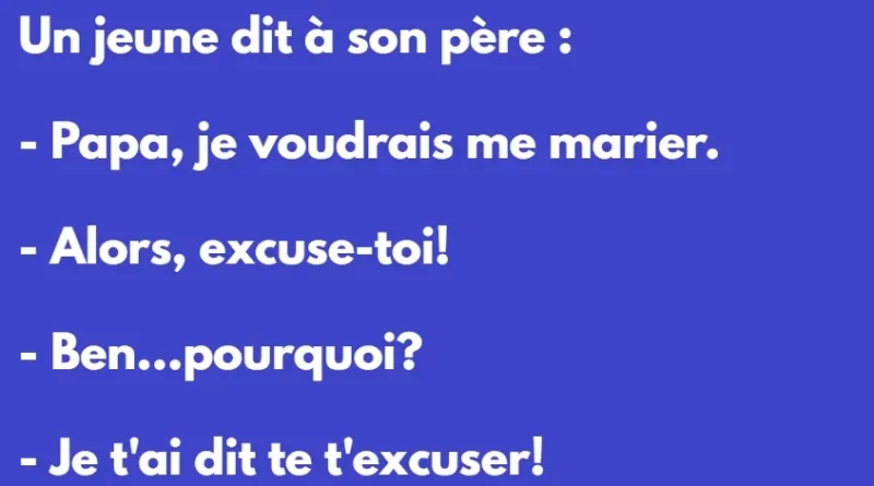 blague le conseil dun papa