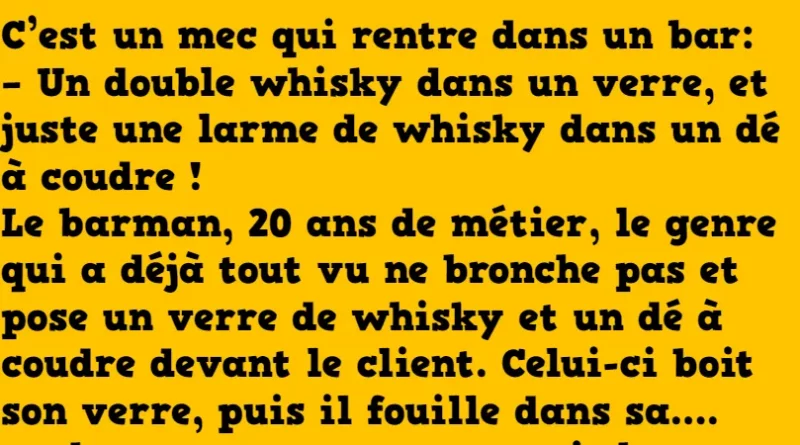 blague le mauvais sort