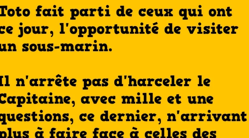 blague le sous-marin