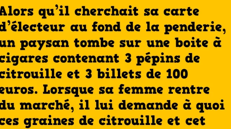 blague les graines de l'infidélité