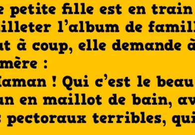 blague une vieille photo