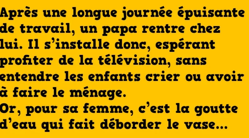 histoire après une longue journée de travail (1)