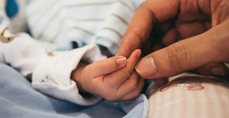 intimité avec bébé a la maison