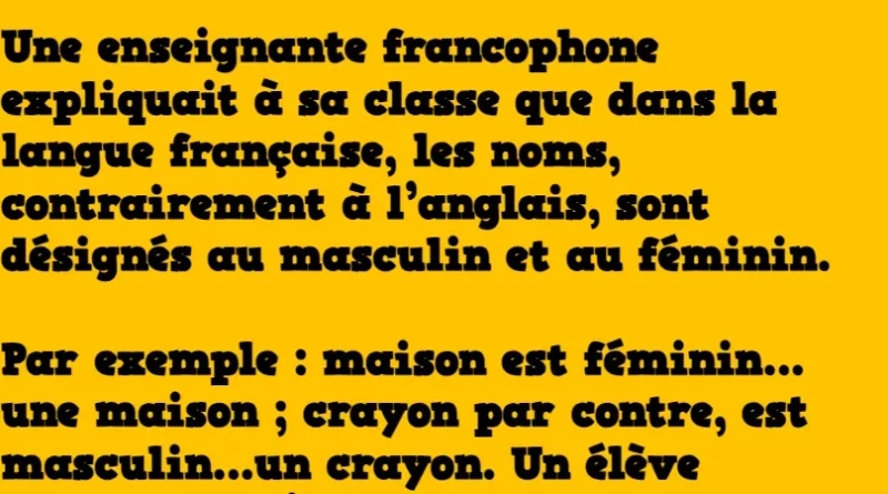 Blague un ou une ordinateur