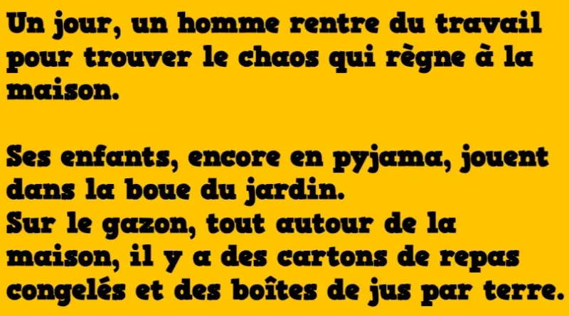 Blague le chaos