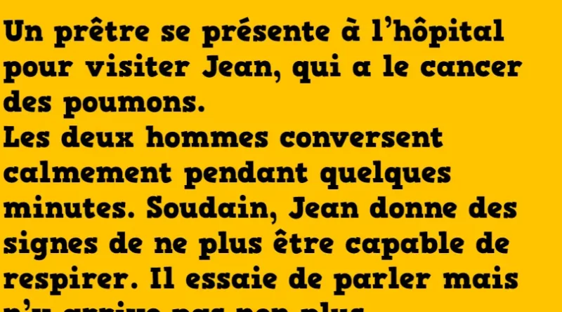 blague il reçoit du papier pour écrire ses dernière volontés