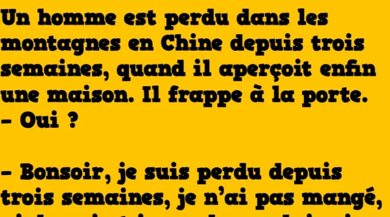 blague les trois tortures chinoises