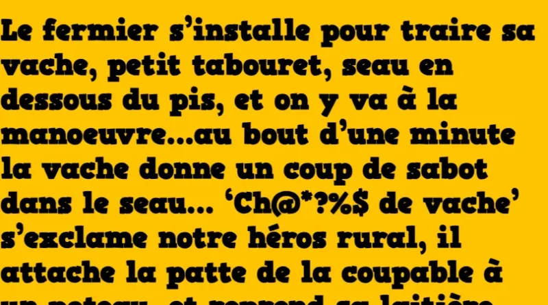 blague tu es dans un sale pétrin
