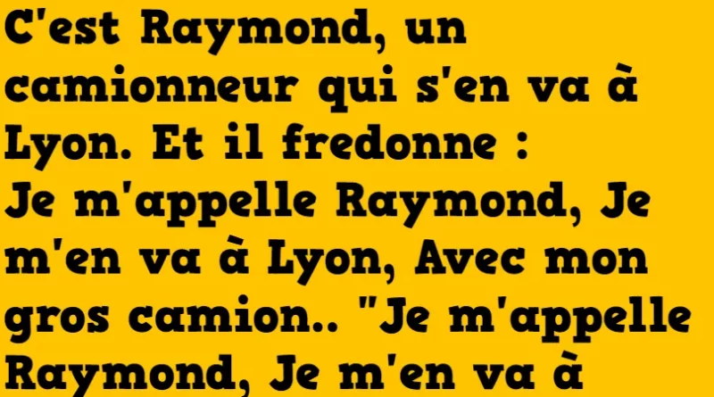 blague Roger et Raymond