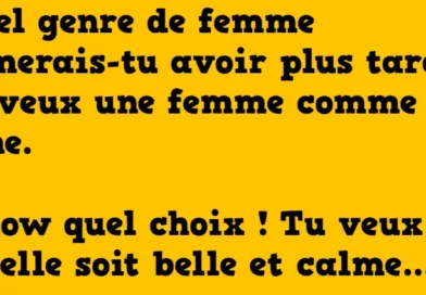 blague Waow quel choix !