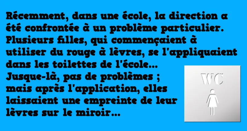 blague ah les filles