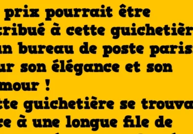 blague la postière