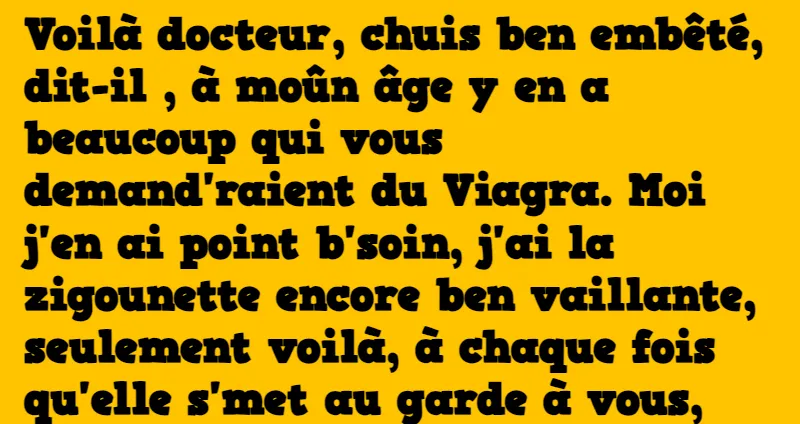 blague le Victor a un problème