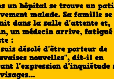 le patient gravement malade