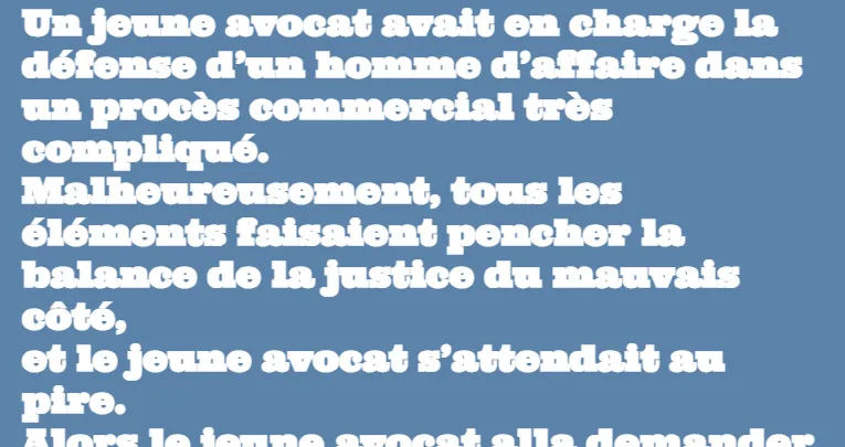 blague gagner sa première affaire c'est facile