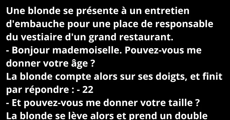 L'entretien d'embauche