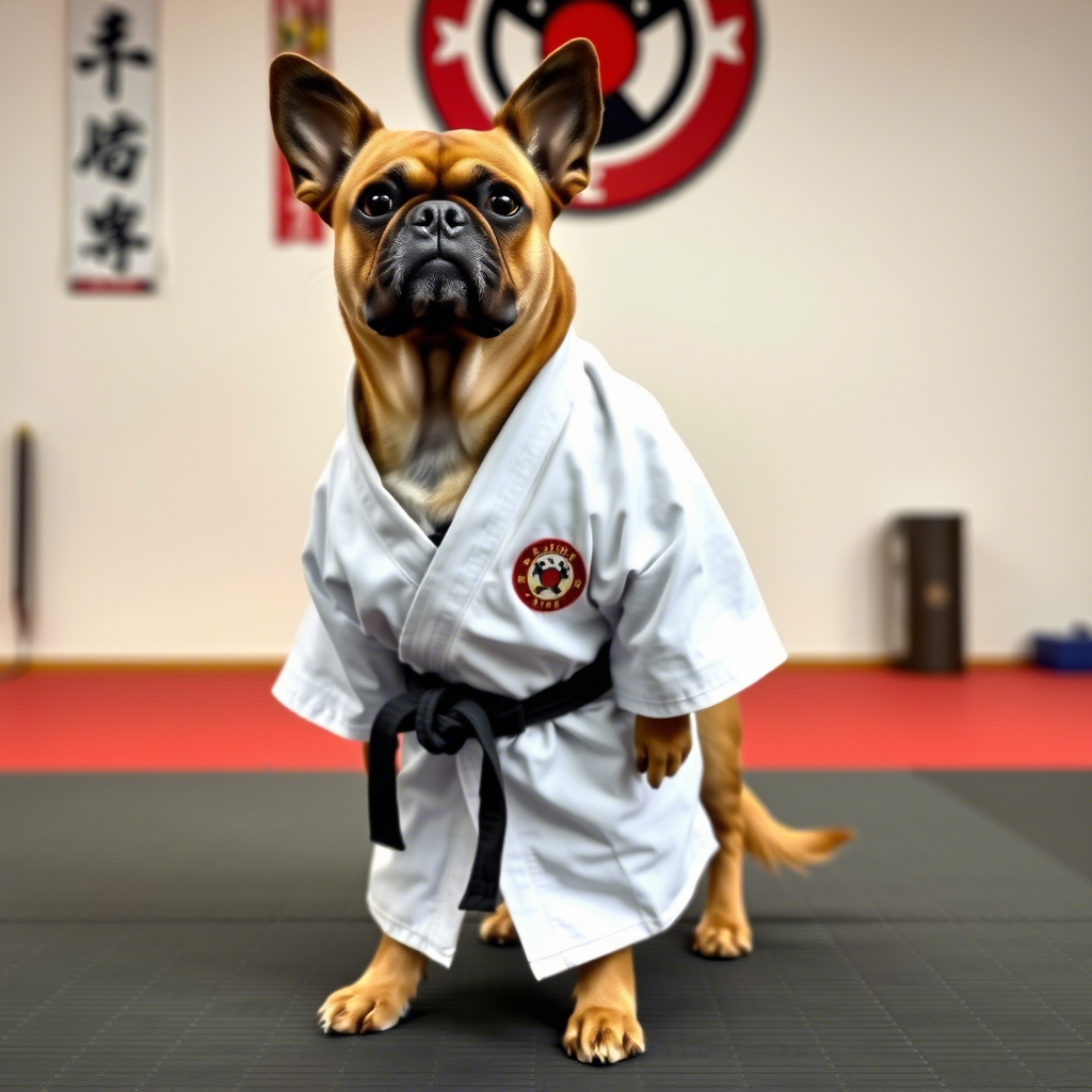 chien karaté 
