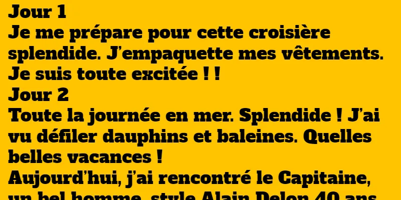 blague une belle leçon de courage consignée