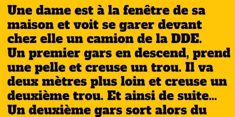 blague une femme voit un camion (1)
