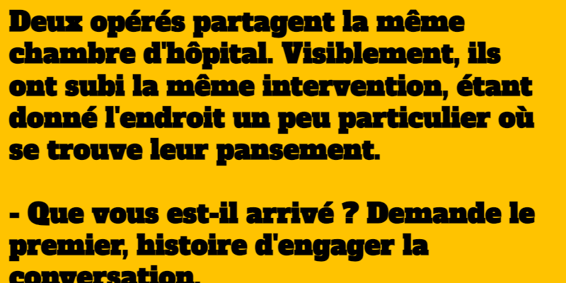 blague le mot m'échappe