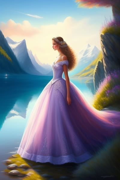 blague La jeune princesse très romantique