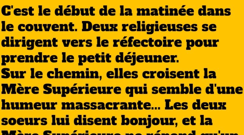 blague du mauvais côté du lit