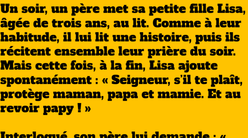 blague les prédictions de la petite lisa