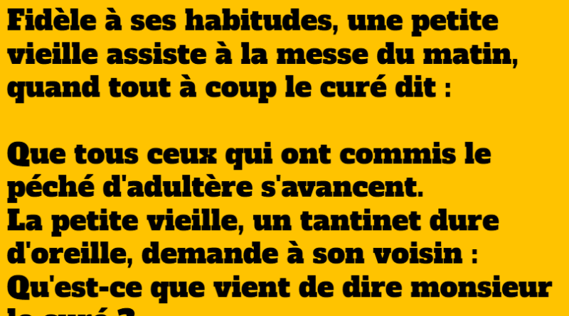 blague vieille dame