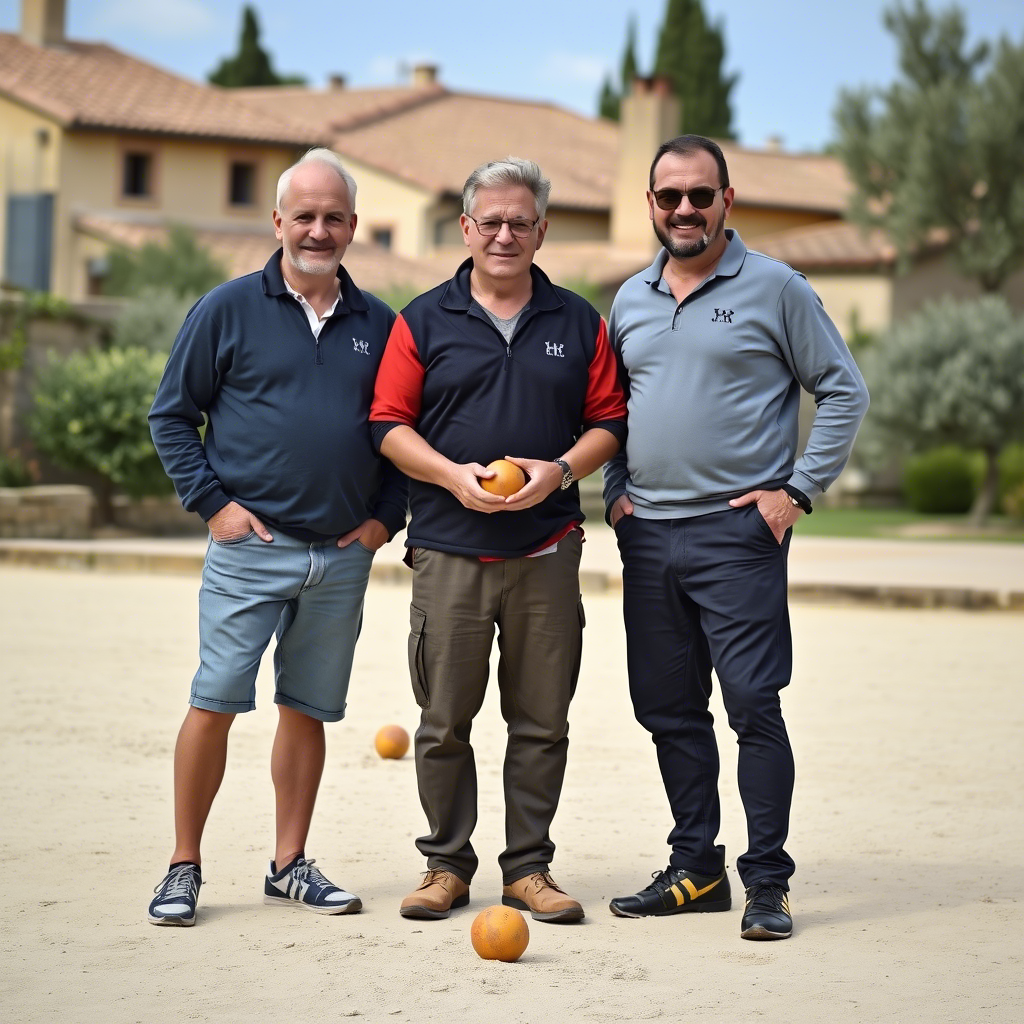 joueurs de pétanque 