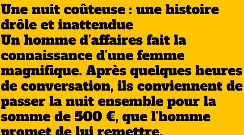 blague inattendue