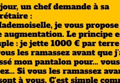 blague secretaire