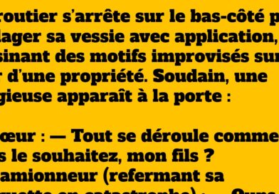 Blague du camionneur & la nonne : La surprenante leçon du couvent