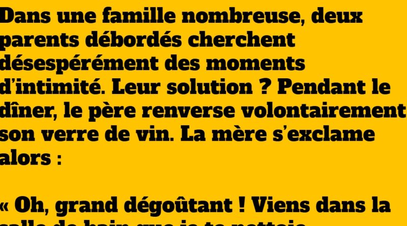 blague famille