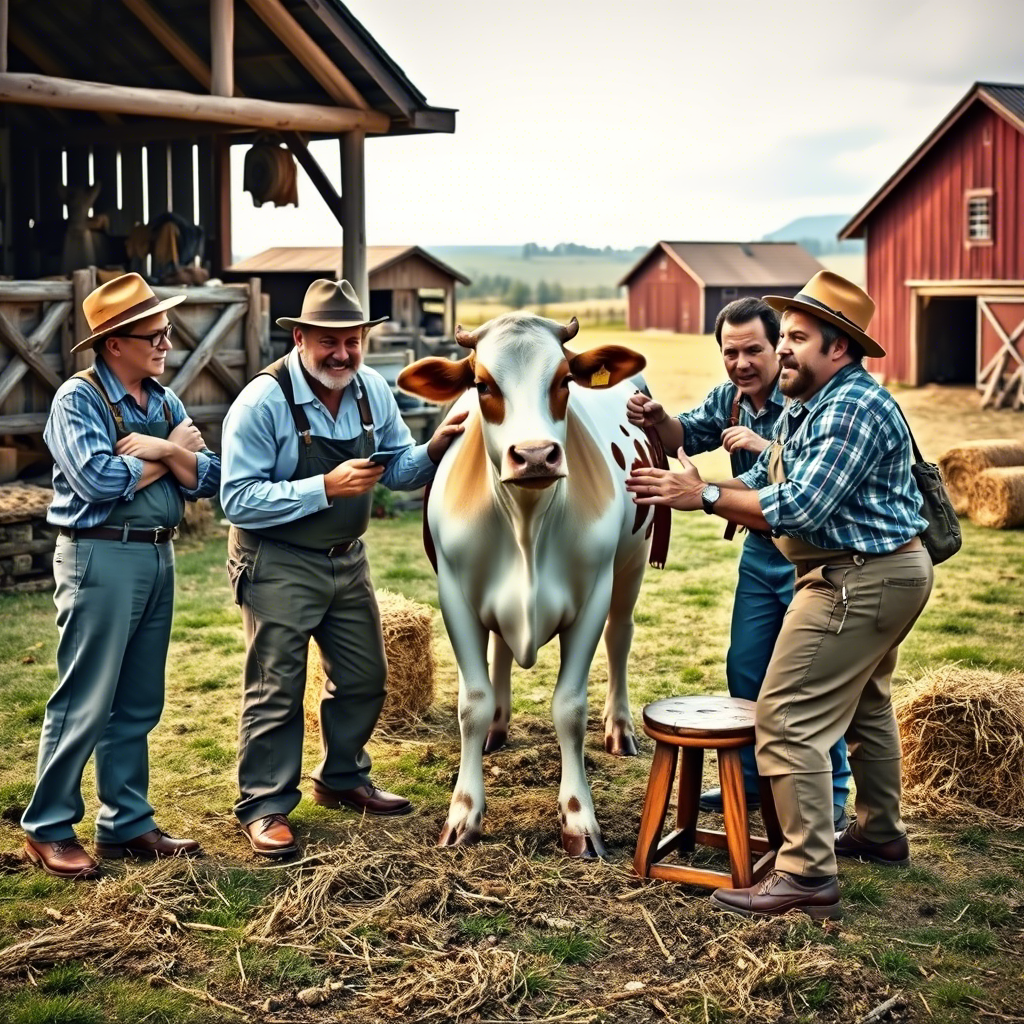 des parisiens à la ferme