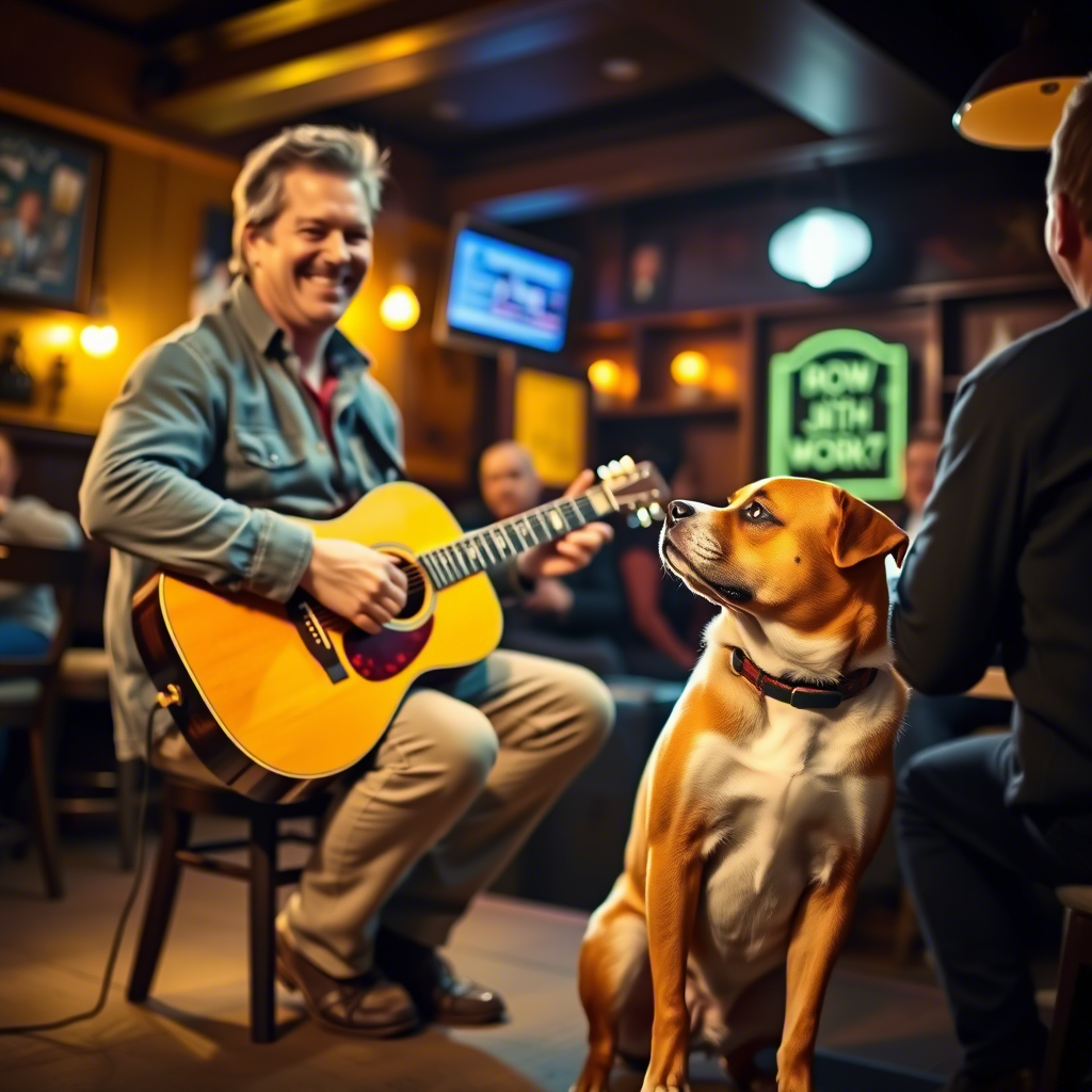 blague chien chanteur 