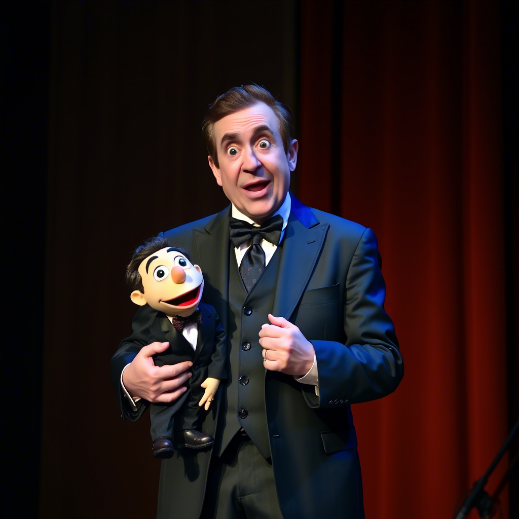 blague ventriloque et belge 